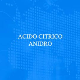 Acido Citrico Anidro